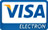 Visa accepted payment logo