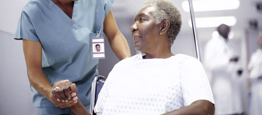 Assisted Living Care Facility Nurse Patient Picture