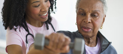 Home Care and Home Health Nurse Patient Picture